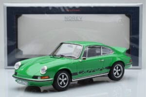 Porsche 911 Carrera RS 2.7 Žalias Norev 1:18 187680 Metalas - nuotrauka 6 iš 6
