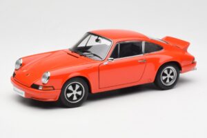 Porsche 911 Carrera RS 2.7 Oranžinis AUTOart 1:18 78057 Metalas