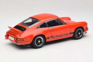 Porsche 911 Carrera RS 2.7 Oranžinis & Juodos Juostos AUTOart 1:18 78054 Metalas - nuotrauka 3 iš 8