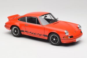 Porsche 911 Carrera RS 2.7 Oranžinis & Juodos Juostos AUTOart 1:18 78054 Metalas - nuotrauka 6 iš 8
