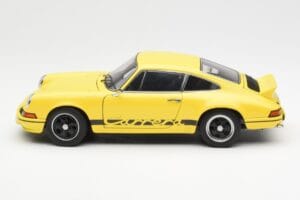 Porsche 911 Carrera RS 2.7 Geltonas AUTOart 1:18 78053 Metalas - nuotrauka 4 iš 8