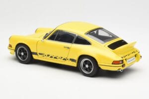 Porsche 911 Carrera RS 2.7 Geltonas AUTOart 1:18 78053 Metalas - nuotrauka 7 iš 8