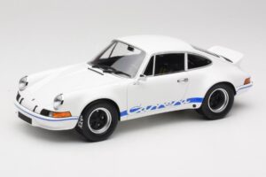 Porsche 911 Carrera RSR Group 4 GT Baltas & Mėlynas 1973 Minichamps 1:18 107065020 Metalas
