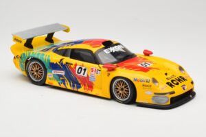 Porsche 911 GT1 #1 D. Rohr / R. Pilgrim / A. McNish 1997 UT Models 1:18 39724 Metalas - nuotrauka 6 iš 8