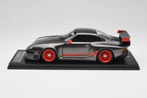 Porsche 911 993 Almeras GT1 Pilkas Kess 1:18 KE18004C Derva - nuotrauka 3 iš 6