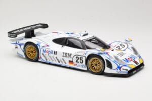 Porsche 911 GT1 #25 Porsche AG U. Alzen / J. Muller / B. Wollek 24 Hours of Le Mans 1998 Maisto 1:18 56052 Metalas - nuotrauka 6 iš 8