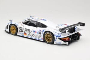 Porsche 911 GT1 #25 Porsche AG U. Alzen / J. Muller / B. Wollek 24 Hours of Le Mans 1998 Maisto 1:18 56052 Metalas - nuotrauka 7 iš 8