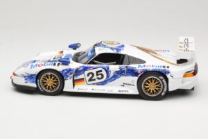 Porsche 911 GT1 #25 1999 Anson 1:18 30322-W Metalas - nuotrauka 3 iš 6