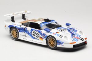 Porsche 911 GT1 #25 1999 Anson 1:18 30322-W Metalas - nuotrauka 4 iš 6