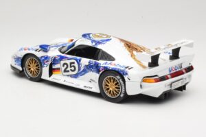 Porsche 911 GT1 #25 1999 Anson 1:18 30322-W Metalas - nuotrauka 5 iš 6