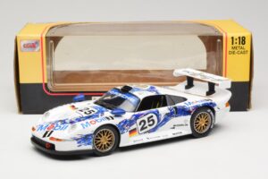 Porsche 911 GT1 #25 1999 Anson 1:18 30322-W Metalas - nuotrauka 6 iš 6
