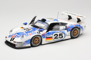 Porsche 911 GT1 #25 H. Stuck / T. Boutsen / B. Wollek 24 Hours of Le Mans 1996 UT Models 1:18 180966625 Metalas - nuotrauka 2 iš 8