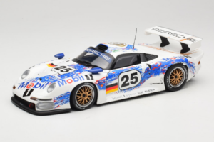 Porsche 911 GT1 #25 H. Stuck / T. Boutsen / B. Wollek 24 Hours of Le Mans 1996 UT Models 1:18 180966625 Metalas