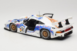 Porsche 911 GT1 #25 H. Stuck / T. Boutsen / B. Wollek 24 Hours of Le Mans 1996 UT Models 1:18 180966625 Metalas - nuotrauka 5 iš 8