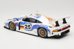 Porsche 911 GT1 #25 H. Stuck / T. Boutsen / B. Wollek 24 Hours of Le Mans 1996 UT Models 1:18 180966625 Metalas - nuotrauka 7 iš 8