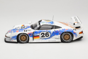 Porsche 911 GT1 #26 K. Wendlinger / Goody / Y. Dalmas 24 Hours of Le Mans 1996 UT Models 1:18 180966626 Metalas - nuotrauka 4 iš 8