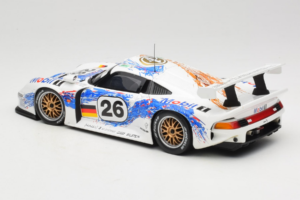 Porsche 911 GT1 #26 K. Wendlinger / Goody / Y. Dalmas 24 Hours of Le Mans 1996 UT Models 1:18 180966626 Metalas - nuotrauka 5 iš 8
