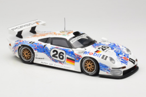Porsche 911 GT1 #26 K. Wendlinger / Goody / Y. Dalmas 24 Hours of Le Mans 1996 UT Models 1:18 180966626 Metalas - nuotrauka 6 iš 8