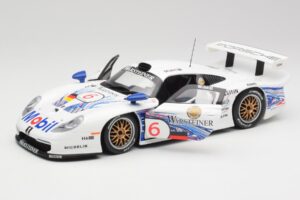 Porsche 911 GT1 #6 T. Boutsen / H-J. Stuck 1997 UT Models 1:18 39720 Metalas - nuotrauka 2 iš 8