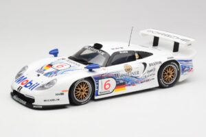 Porsche 911 GT1 #6 T. Boutsen / H-J. Stuck 1997 UT Models 1:18 39720 Metalas