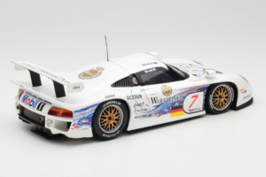 Porsche 911 GT1 #7 Y. Dalmas / R. Wollek FIA GT Championship 1997 UT Models 1:18 39721 Metalas - nuotrauka 3 iš 8
