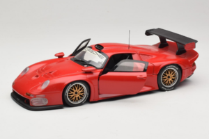 Porsche 911 GT1 Concept Raudonas UT Models 1:18 180966625-R1 Metalas - nuotrauka 2 iš 8