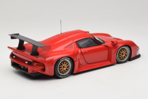 Porsche 911 GT1 Concept Raudonas UT Models 1:18 180966625-R1 Metalas - nuotrauka 3 iš 8