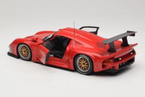Porsche 911 GT1 Concept Raudonas UT Models 1:18 180966625-R1 Metalas - nuotrauka 5 iš 8