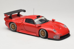 Porsche 911 GT1 Concept Raudonas UT Models 1:18 180966625-R1 Metalas - nuotrauka 6 iš 8