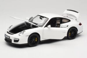 Porsche 911 GT2 997.1 Baltas Norev 1:18 187572 Metalas - nuotrauka 2 iš 8