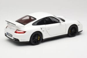 Porsche 911 GT2 997.1 Baltas Norev 1:18 187572 Metalas - nuotrauka 3 iš 8