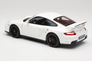 Porsche 911 GT2 997.1 Baltas Norev 1:18 187572 Metalas - nuotrauka 7 iš 8