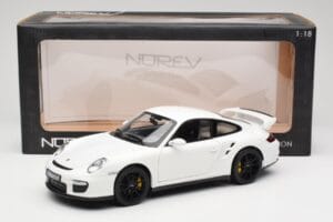 Porsche 911 GT2 997.1 Baltas Norev 1:18 187572 Metalas - nuotrauka 8 iš 8