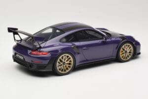 Porsche 911 GT2 RS 991.2 Ultraviolet GT Spirit 1:18 GT926 Derva - nuotrauka 2 iš 6