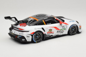Porsche 911 GT3 Cup 992 #15 J. Stiak Oschersleben GP 2024 IXO 1:18 18RMC220 Metalas - nuotrauka 2 iš 6