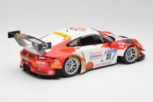 Porsche 911 GT3 R #31 Frikadelli Racing N. Siedler / M. Seefried 24 Hours Nürburgring 2018 Minichamps 1:18 153186931 Metalas - nuotrauka 2 iš 6