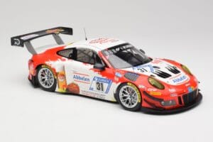 Porsche 911 GT3 R #31 Frikadelli Racing N. Siedler / M. Seefried 24 Hours Nürburgring 2018 Minichamps 1:18 153186931 Metalas - nuotrauka 4 iš 6