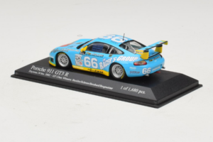 Porsche 911 GT3 R #66 Buckler / Schrom 24 Hours of Daytona 2002 Minichamps 1:43 400026966 Metalas - nuotrauka 3 iš 4