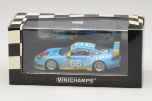 Porsche 911 GT3 R #66 Buckler / Schrom 24 Hours of Daytona 2002 Minichamps 1:43 400026966 Metalas - nuotrauka 4 iš 4