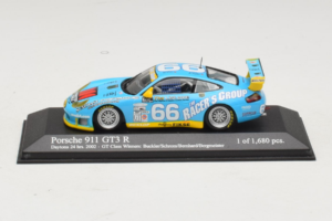 Porsche 911 GT3 R #66 Buckler / Schrom 24 Hours of Daytona 2002 Minichamps 1:43 400026966 Metalas