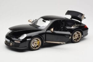 Porsche 911 997 GT3 RS Juodas Norev 1:18 187563 Metalas - nuotrauka 2 iš 8
