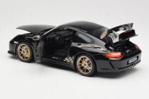 Porsche 911 997 GT3 RS Juodas Norev 1:18 187563 Metalas - nuotrauka 5 iš 8
