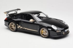 Porsche 911 997 GT3 RS Juodas Norev 1:18 187563 Metalas - nuotrauka 6 iš 8