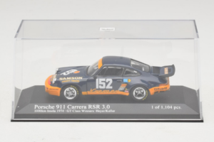 Porsche 911 RSR 3.0 #152 H. Heyer / Keller Imola 1974 Class Winners Minichamps 1:43 430746952 Metalas - nuotrauka 4 iš 5