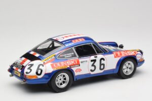 Porsche 911 S #36 B. Waldegard / C. Cheneviere 24 Hours of Le Mans 1971 Minichamps 1:18 107716836 Derva - nuotrauka 2 iš 6