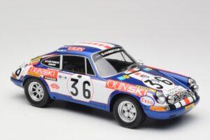 Porsche 911 S #36 B. Waldegard / C. Cheneviere 24 Hours of Le Mans 1971 Minichamps 1:18 107716836 Derva - nuotrauka 4 iš 6