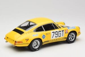 Porsche 911 S Racing Team AAW #79 H. Frohlich / P. Toivonen 1000km Nurburgring 1971 Minichamps 1:18 107706879 Derva - nuotrauka 2 iš 6