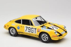 Porsche 911 S Racing Team AAW #79 H. Frohlich / P. Toivonen 1000km Nurburgring 1971 Minichamps 1:18 107706879 Derva - nuotrauka 4 iš 6