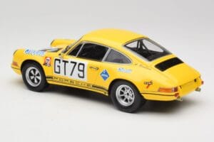 Porsche 911 S Racing Team AAW #79 H. Frohlich / P. Toivonen 1000km Nurburgring 1971 Minichamps 1:18 107706879 Derva - nuotrauka 5 iš 6