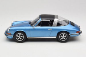 Porsche 911 S Targa Blue Metallic Norev 1:18 187646 Metalas - nuotrauka 4 iš 8